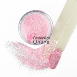 Decor pentru unghii NADP028HH sclipici DEJA VU cu reflexii de polen Baby Pink Effect